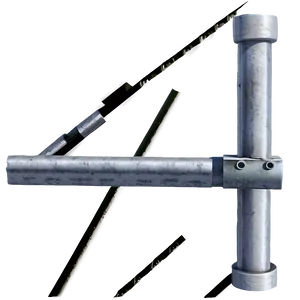 Reinforced Metal Pole Png 60 PNG image