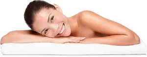 Relaxed Woman Spa Treatment