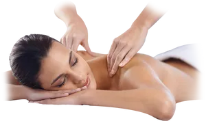 Relaxing Back Massageat Spa