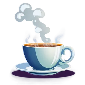 Relaxing Coffee Steam PNG 06212024