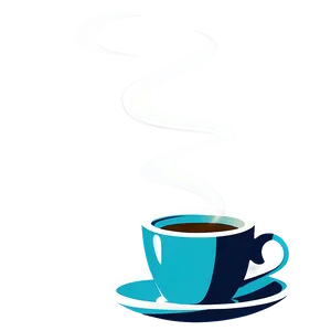 Relaxing Coffee Steam PNG Xod44