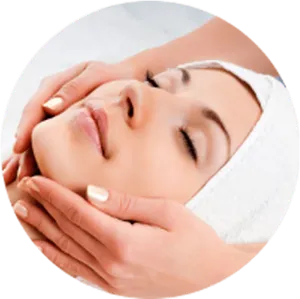 Relaxing Facial Treatment Spa PNG image