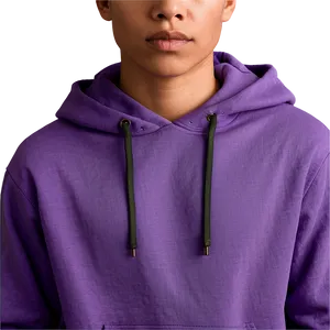 Relaxing Purple Hoodie Template PNG 64