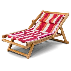 Relaxing Summer Beach Chair PNG 05212024
