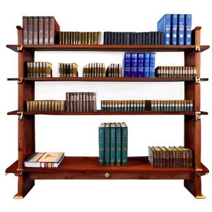 Religious Books On Shelf PNG 06262024 PNG