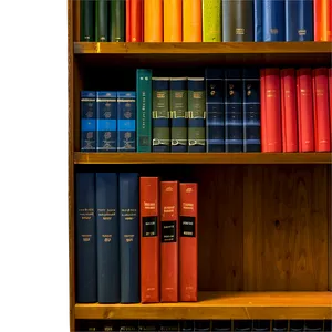Religious Books On Shelf PNG Hcn52 PNG