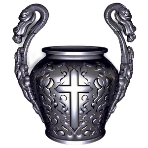 Religious Urn PNG 44