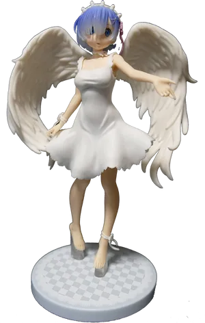 Rem Angel Figure Re Zero PNG image