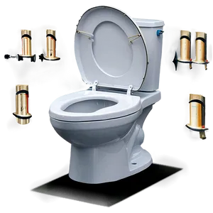 Remote Control Operated Toilet Png 05042024 PNG image