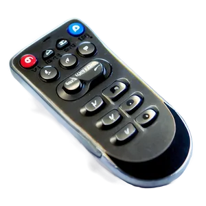 Remote Control With Buttons PNG Anc4