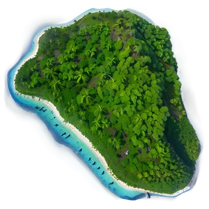 Remote Island Getaway Png 05232024 PNG image