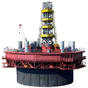 Remote Oil Extraction Platform Png 06122024 PNG image