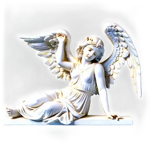 Renaissance Angel Carving PNG Qls