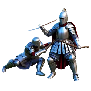 Renaissance Battle Scene Png Ffw PNG image