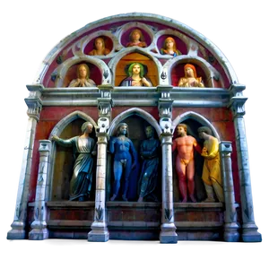 Renaissance Church Art Png 32 PNG image