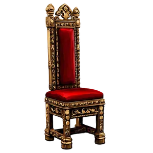 Renaissance King Seat PNG Ssr37 PNG