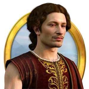 Renaissance Period Portrait Png 06252024 PNG image