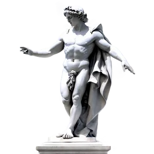 Renaissance Sculpture Art PNG Dwe43