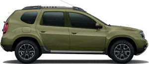 Renault Duster Side View PNG image