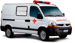 Renault Master Ambulance Vehicle PNG image