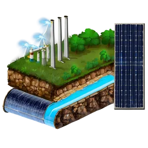 Renewable Energy Source Dam Png 85 PNG image