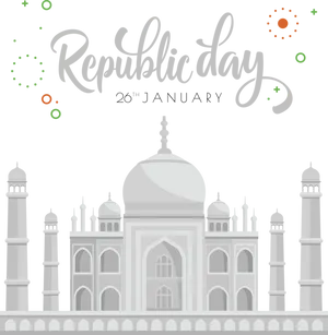 Republic Day India Celebration Illustration PNG image