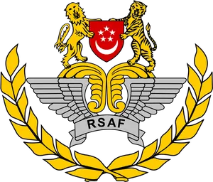 Republicof Singapore Air Force Logo PNG image