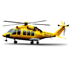 Rescue Helicopter Png 05212024 PNG image