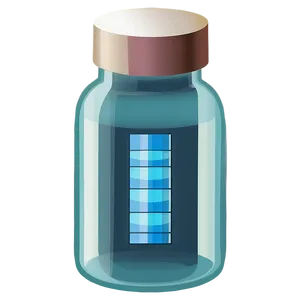 Research Vial PNG Piv