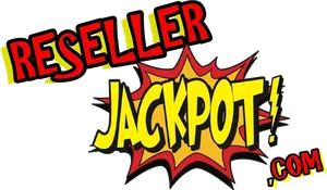 Reseller Jackpot Comic Style PNG image