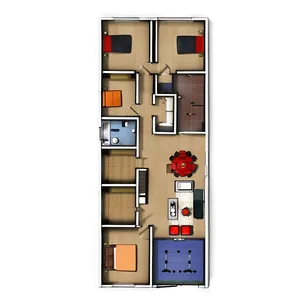 Residential Floor Plan Png 06262024 PNG image