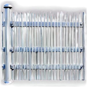 Residential Metal Fence Panels Png 67 PNG image