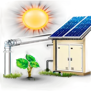 Residential Solar Setup Png 90 PNG image