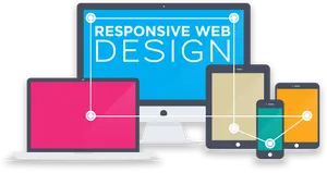 Responsive Web Design Concept PNG image