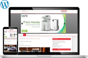 Responsive Web Design Preview Toshiba