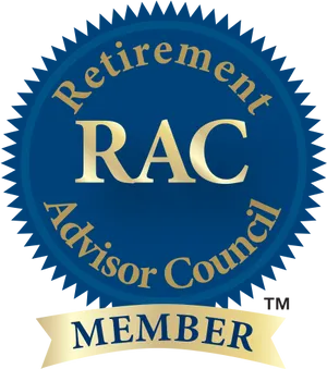 Retirement Advisor Council Member Seal PNG image