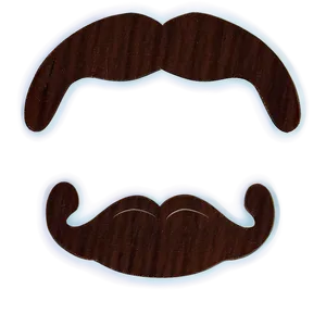 Retro 70s Mustache PNG Pbk