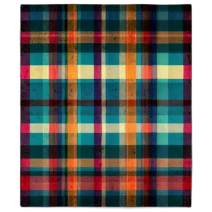 Retro 70s Plaid Png 58 PNG image