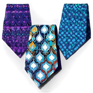 Retro 70s Style Tie Png 05242024 PNG image