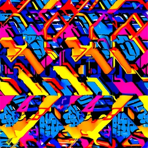 Retro 80s Patterns PNG 06212024