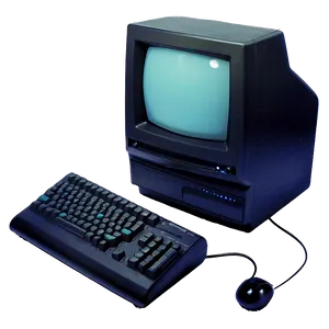 Retro 90s Desktop Computer PNG 14