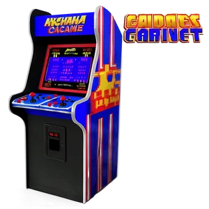 Retro Arcade Cabinet Png Gxh11 PNG image