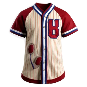 Retro Baseball Jersey Png Yvl PNG image