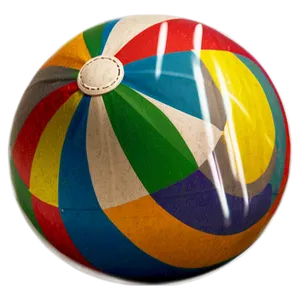 Retro Beach Ball PNG Uwo79