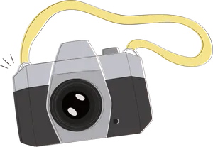 Retro Camera Vector Illustration PNG image