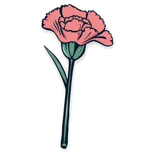 Retro Carnation Symbol PNG Efr PNG