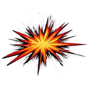 Retro Cartoon Explosion Png 06212024 PNG image