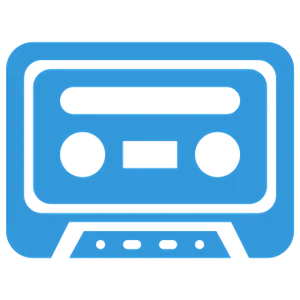 Retro Cassette Player Icon