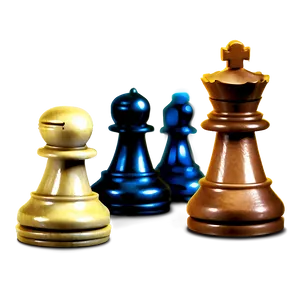 Retro Chess Pawn Look PNG Gvr PNG
