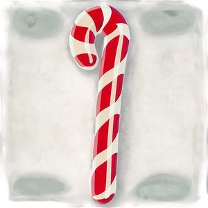 Retro Christmas Candy Cane Png 06252024 PNG image